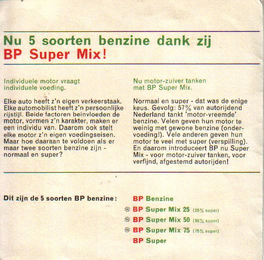 Corry Brokken En De Hi-Five (2) : Introduceren De BP Super Mix Song (Flexi, 7", S/Sided)