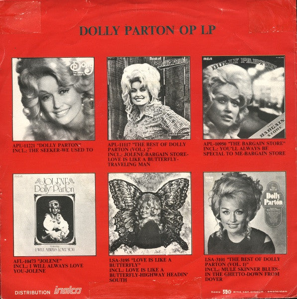 Dolly Parton : Jolene (7", Single, RE)