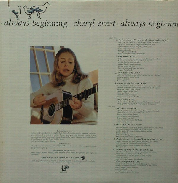 Cheryl Ernst : Always Beginning (LP, Album, Mon)
