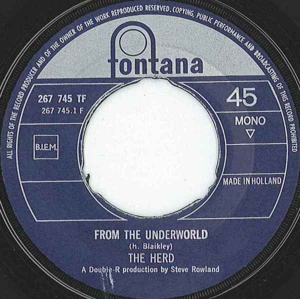 Herd : From The Underworld (7", Single, Mono)