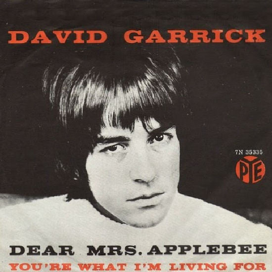 David Garrick : Dear Mrs. Applebee (7", Single, Ora)