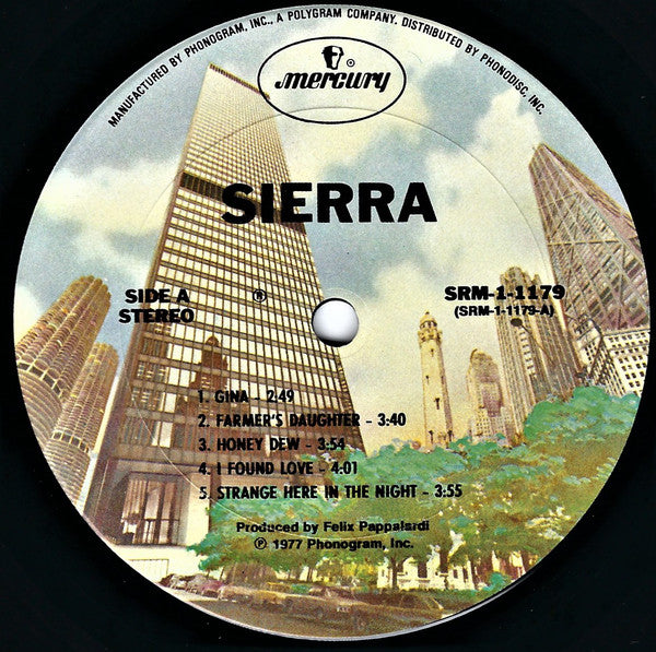 Sierra (7) : Sierra (LP, Album)