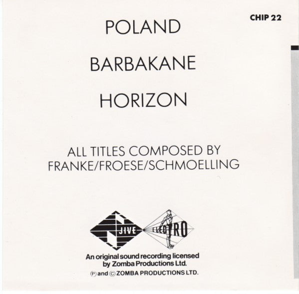 Tangerine Dream : Poland (Extracts From Poland - The Warsaw Concert) (CD, Album, RE)