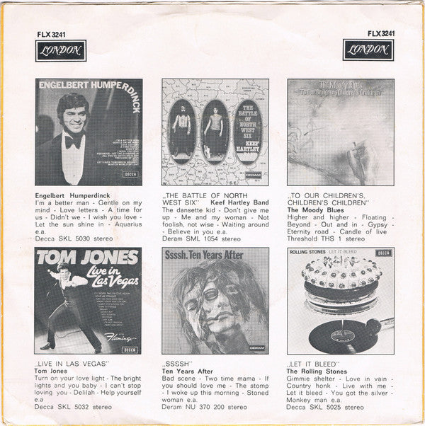 Frijid Pink : House Of The Rising Sun / Drivin' Blues (7", Single, Mono)