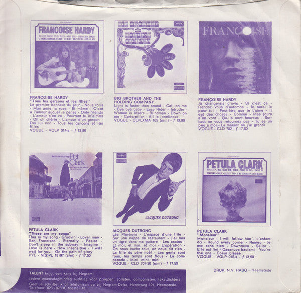 Georgette Plana : Zaza (7", Single)