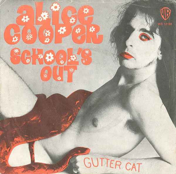 Alice Cooper : School's Out (7", Single)