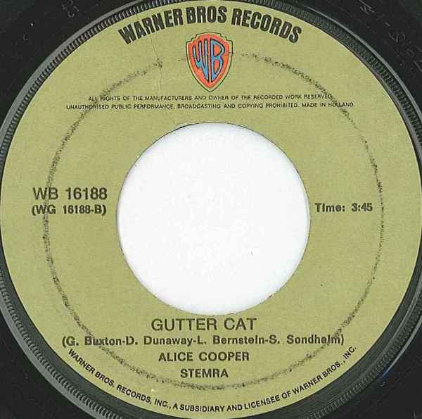 Alice Cooper : School's Out (7", Single)