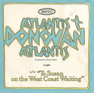 Donovan : Atlantis (7", Single)