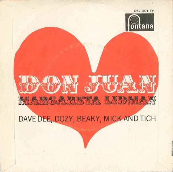 Dave Dee, Dozy, Beaky, Mick & Tich : Don Juan (7", Single, Mono)