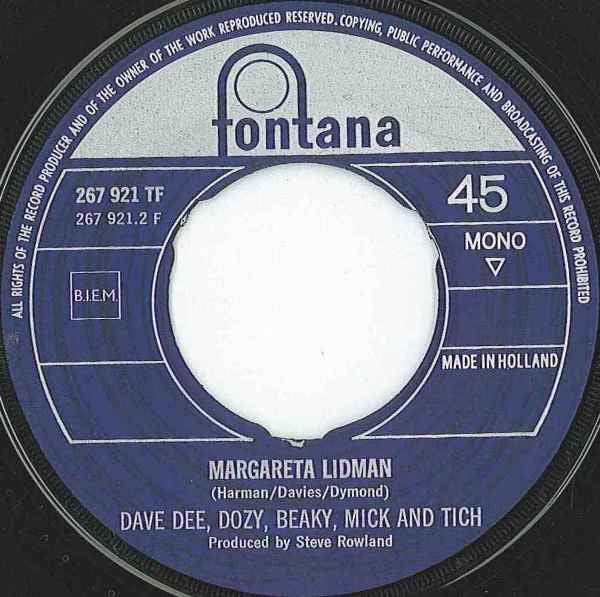Dave Dee, Dozy, Beaky, Mick & Tich : Don Juan (7", Single, Mono)