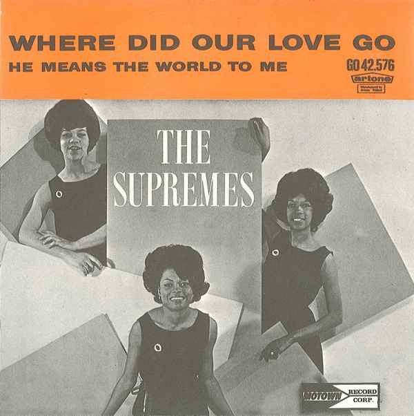 The Supremes : Where Did Our Love Go (7", Single, Gre)