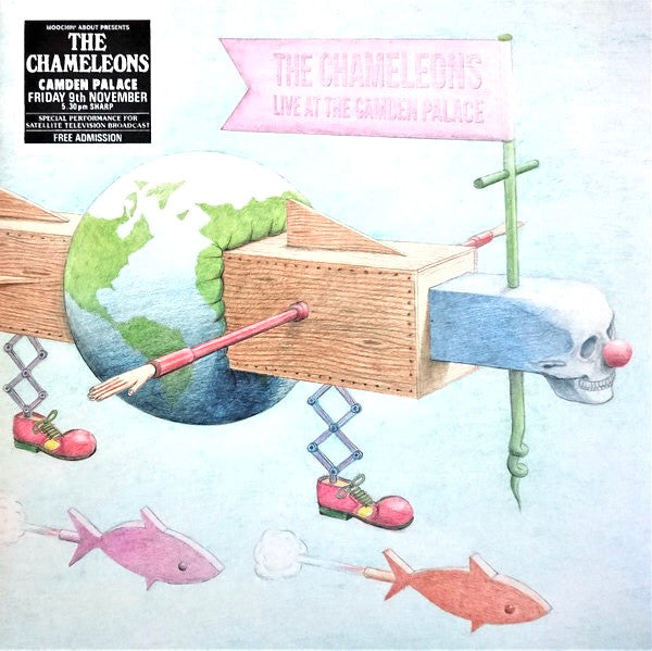 The Chameleons : Live At The Camden Palace (LP, Album, Blu + LP, Album, Pin + CD, Album + Ltd,)