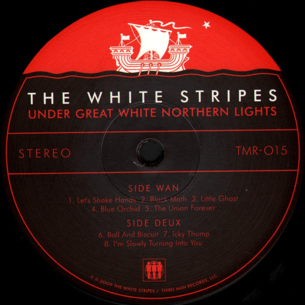 The White Stripes : Under Great White Northern Lights (2xLP, Album)