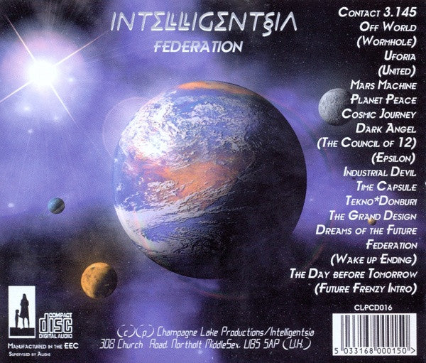 Intelligentsia : Federation (CD, Album)