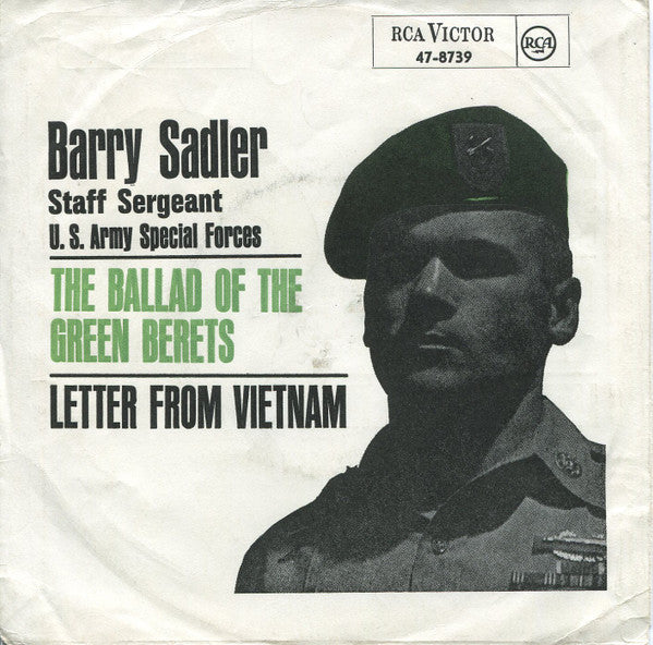 Barry Sadler : The Ballad Of The Green Berets (7")