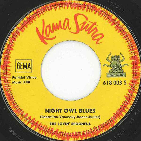 The Lovin' Spoonful : Daydream (7", Single)