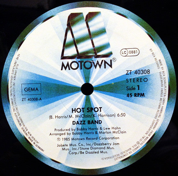 Dazz Band : Hot Spot (12", Maxi)