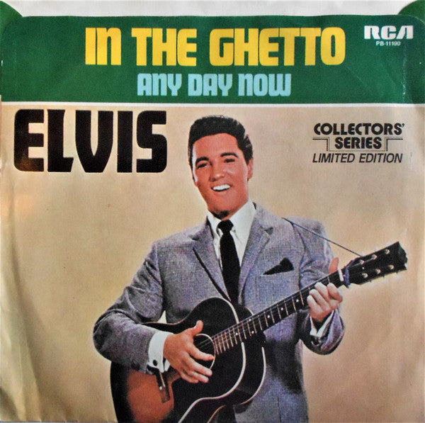 Elvis* : In The Ghetto (7", Mono, Ltd, RE, Styrene, Ter)