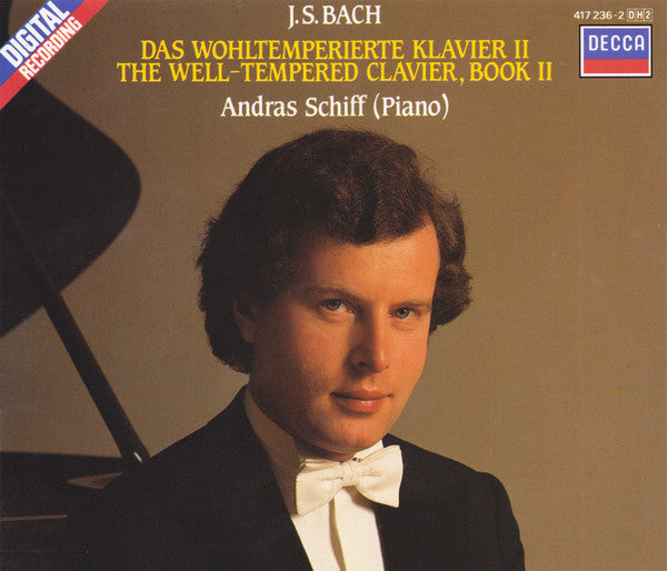 J.S. Bach*, Andras Schiff* : Das Wohltemperierte Klavier II = The Well-Tempered Clavier, Book II (2xCD)