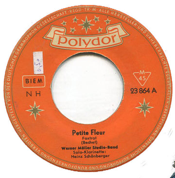 Werner Müller Studio-Band : Petite Fleur (7", Single, Mono)