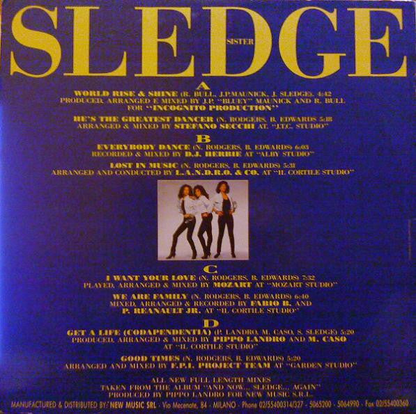 Sister Sledge : All New Full Length Mixes (2x12", Ltd)