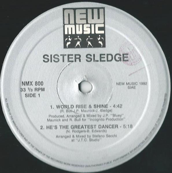 Sister Sledge : All New Full Length Mixes (2x12", Ltd)
