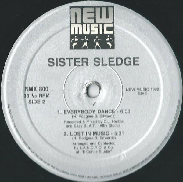 Sister Sledge : All New Full Length Mixes (2x12", Ltd)