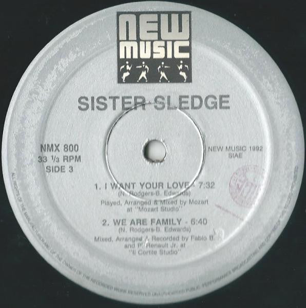 Sister Sledge : All New Full Length Mixes (2x12", Ltd)