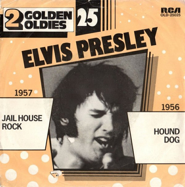 Elvis Presley : Jailhouse Rock / Hound Dog (7", Single, RE)