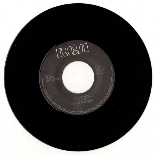 Elvis Presley : Jailhouse Rock / Hound Dog (7", Single, RE)
