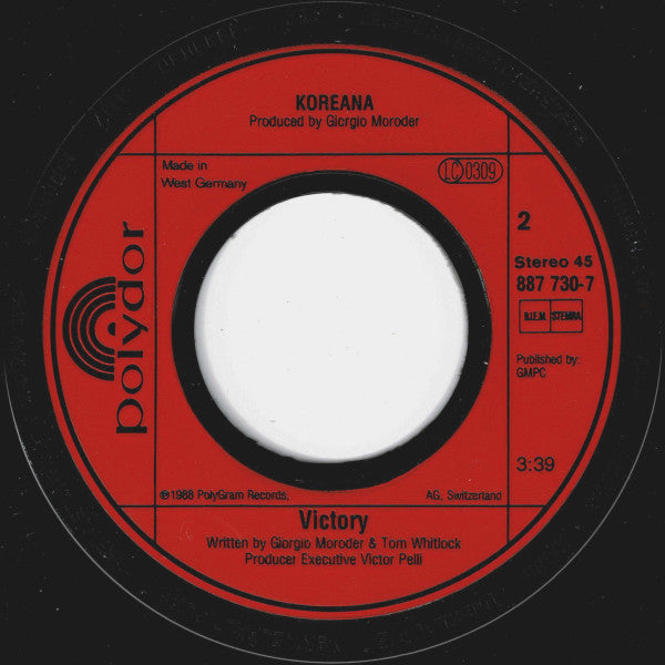 Koreana : Hand In Hand (7", Single)