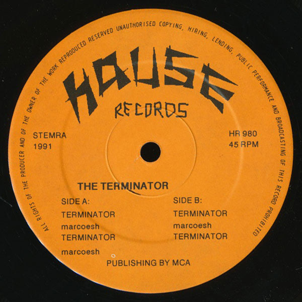 Marcoesh : The Terminator (12")