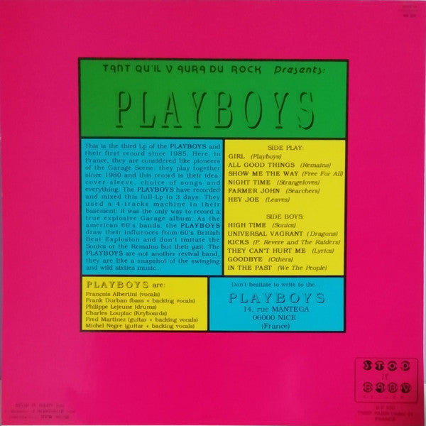 Playboys* : Girl (LP, Album)