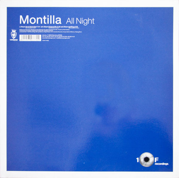 Montilla : All Night (12")