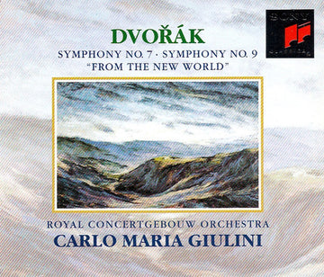 Antonín Dvořák, Concertgebouworkest, Carlo Maria Giulini : Symphony No.7 · Symphony No.9 "From The New World" (2xCD, Album)