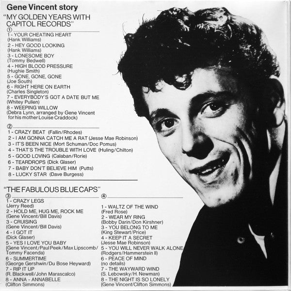 Gene Vincent : The Capitol Golden Years - Gene Vincent Story vol. 7 et 8. (2xLP, Comp, Gat)