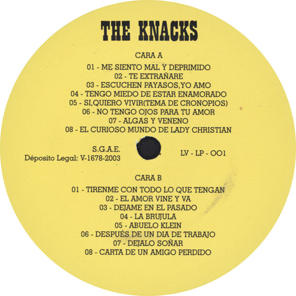 The Knacks : 1966 - 1970 (LP, Comp, Ltd, Gat)
