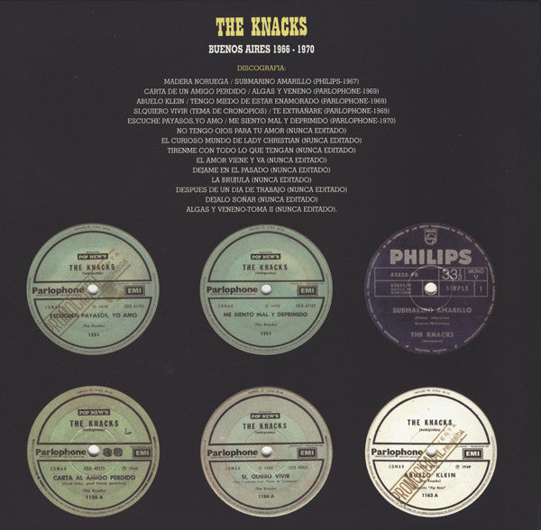 The Knacks : 1966 - 1970 (LP, Comp, Ltd, Gat)