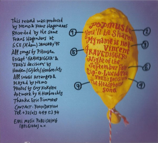 Nemo (11) : Popmusics (CD, MiniAlbum)