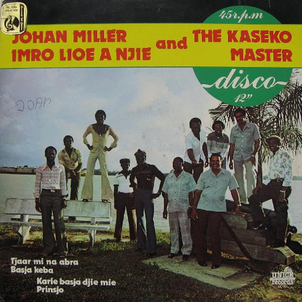 Johan Miller, Imro Lioe A Njie And The Kaseko Masters : Tjaar Mi Na Abra (12")