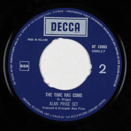 Alan Price Set* : Don't Stop The Carnival (7")