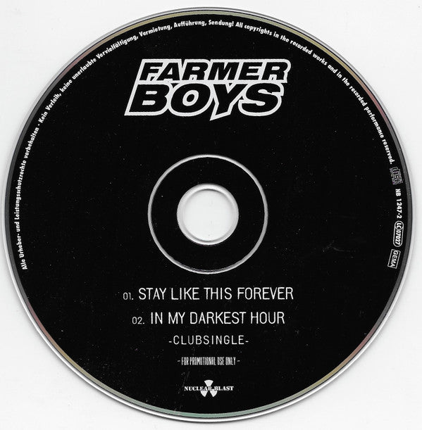 Farmer Boys : The Other Side (Clubsingle) (CD, Promo, Smplr)
