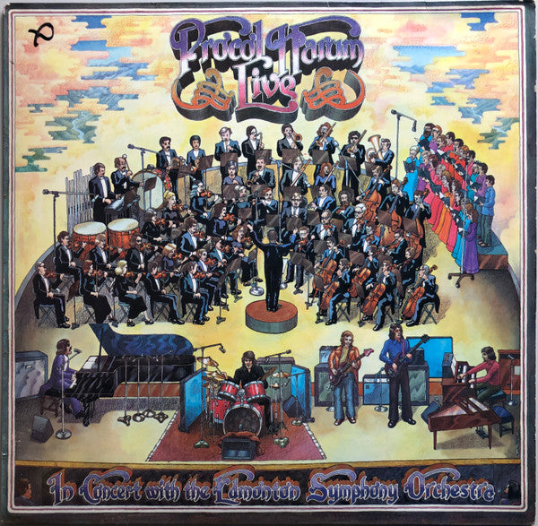 Procol Harum In Concert With The Edmonton Symphony Orchestra : Live (LP, Album)