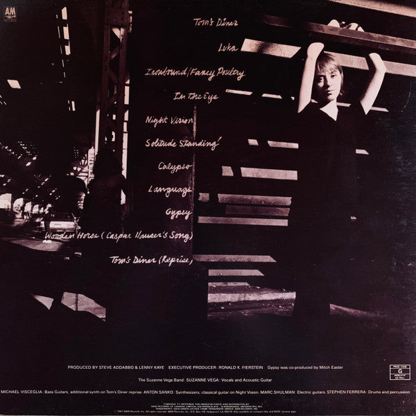 Suzanne Vega : Solitude Standing (LP, Album)