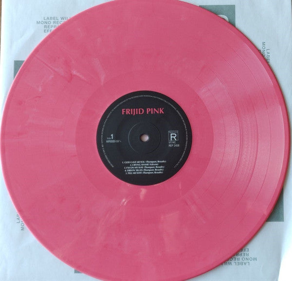 Frijid Pink : Frijid Pink (LP, Album, Ltd, RM, Pin)