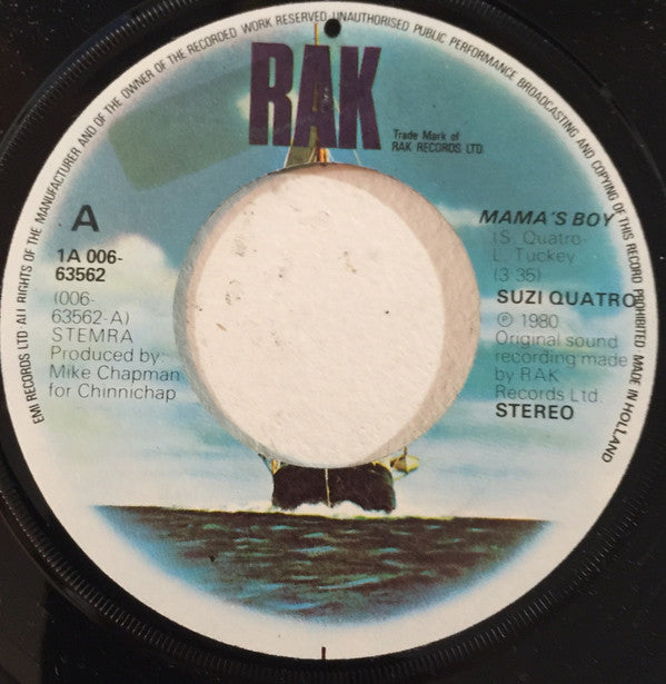 Suzi Quatro : Mama's Boy (7", Single)