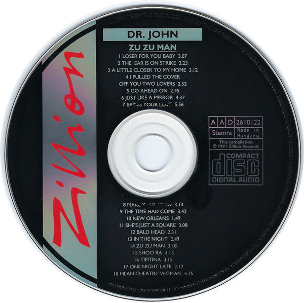 Dr. John : Zu Zu Man (CD, Comp, RM)