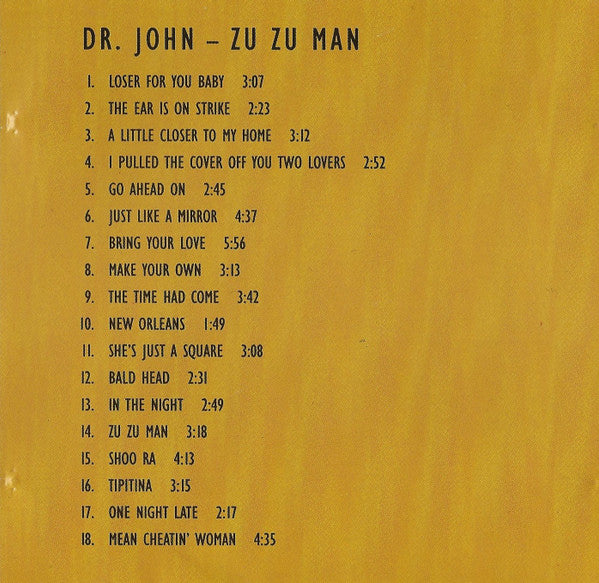 Dr. John : Zu Zu Man (CD, Comp, RM)