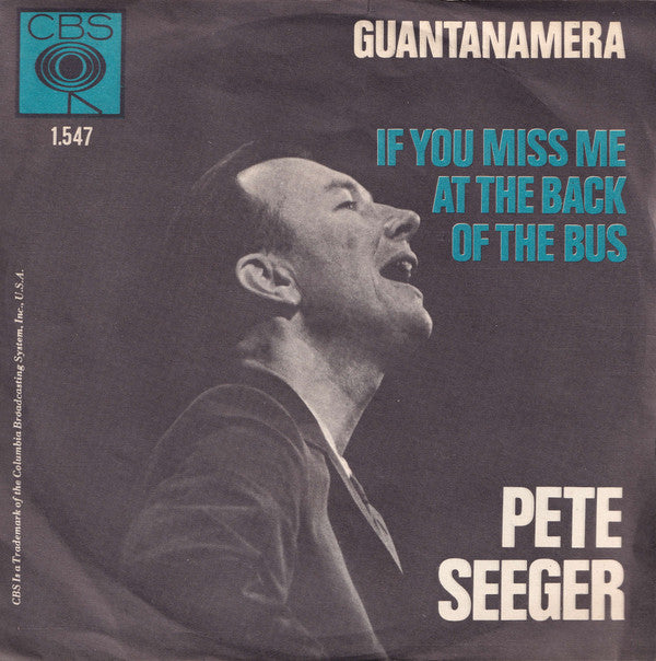 Pete Seeger : Guantanamera (7", Single)