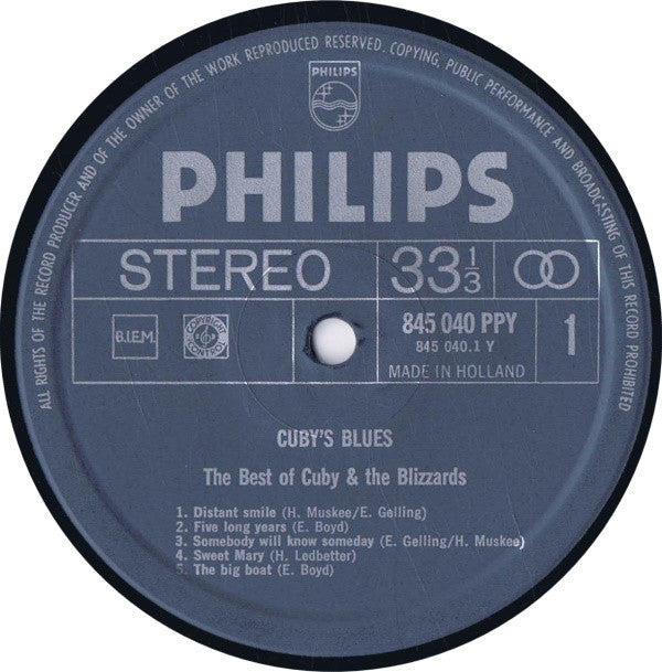 Cuby + Blizzards : Cuby's Blues (2xLP, Comp + Box)